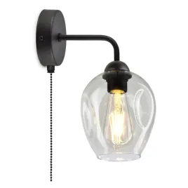 lampa-scienna-kinkiet-wlacznik-klosz-transparent