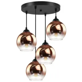 lampa-wiszaca-cztery-kule-miedziane-transparentne