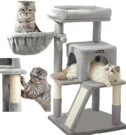 drapak-dla-kota-duzy-legowisko-domek-zabawka-wieza-slupek-3-poziomy-96cm
