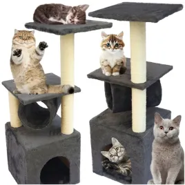 drapak-dla-kota-wieza-legowisko-do-lezenia-domek-budka-4-poziomy-tuba