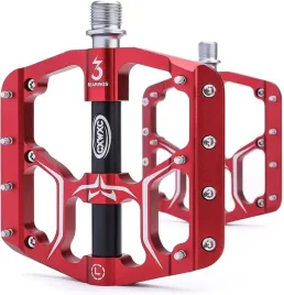 pedaly-rowerowe-platformowe-cxwxc-aluminiowe-z-pinami-czerwone-maszynowe