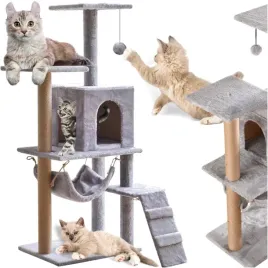 drapak-budka-dla-kota-wieza-legowisko-domek-drabinka-sizal-slup-5-poziomow