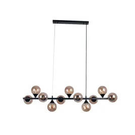lampa-sufitowa-wiszaca-zyrandol-do-salonu-jadalni-czarna-11-kul-szklanych
