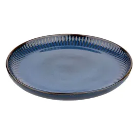 talerz-porcelanowy-obiadowy-26-cm-retro-reactive-stripes-granatowy
