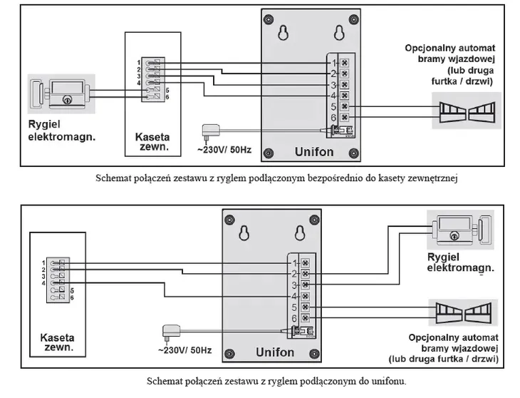 unifon-eura-ada-11a3-typ-domofonu-przewodowy