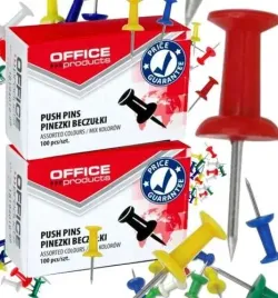 pinezki-tablicowe-beczulki-kolorowe-biurowe-office-product-200-sztuk