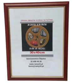 ramka-na-zdjecie-30x40-mahon-szeroka-listwa-drewniana