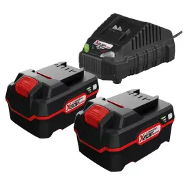 2x-akumulator-4ah-ladowarka-65w-parkside-zestaw-20v-pap-20-b3-plg-20-c1