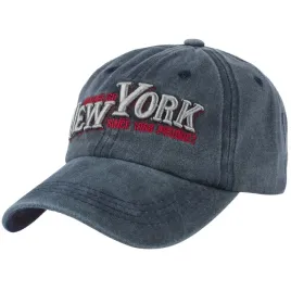 granatowa-czapka-z-daszkiem-baseballowka-vintage-uniwersalna-new-york