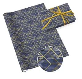 papier-prezentowy-granatowy-wzor-geometryczny-urodziny-70x200-cm