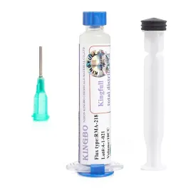 topnik-flux-rma-218-100g-pasta-lutownicza-kingbo-tloczek-zestaw