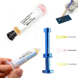 topnik-flux-rma-223-10cc-pasta-lutownicza-tloczek-igly-dozownicze-zestaw