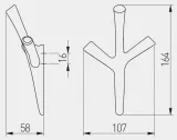 wieszak-scienny-walencia-chrom-01-gtv-waga-z-opakowaniem-0-3-kg