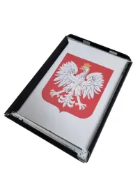 godlo-herb-w-ramka-rama-owz-aluminiowa-zatrzaskowa-21x297-a4-czarna