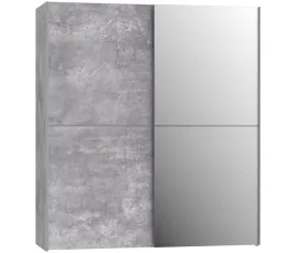 szafa-przesuwna-150-z-lustrem-w-kolorze-betonu-170-cm-szerokosci-z-polkami