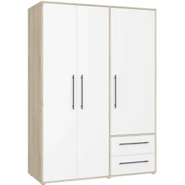 szafa-140x200-z-polkami-i-szufladami-140-150-biala-dab-sonoma-145-cm-szer