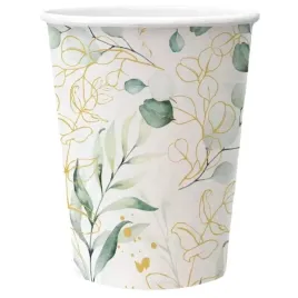 kubeczki-papierowe-eukaliptus-250-ml-8szt-ihs-komunia-chrzest-urodziny