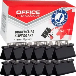 klipy-biurowe-do-akt-dokumentow-office-products-klipsy-41mm-czarne-12-sztuk