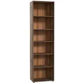regal-styl-vintage-5-polek-wysoki-na-ksiazki-do-biura-pokoju-mlodziezowego