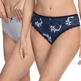 figi-damskie-2pak-bikini-lama-1446bi-roz-s