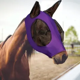 maska-dla-konia-kucyka-przeciw-owadom-siatka-na-oczy-jezdziectwo-fioletowa