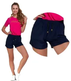 szorty-damskie-spodenki-na-lato-granatowe-r-xxl