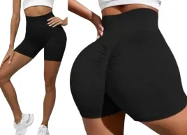 krotkie-spodenki-damskie-kolarki-sportowe-push-up-fitness-czarne-s-m