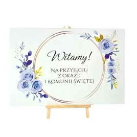 tablica-powitalna-na-komunie-dekoracja-sali-standardowa