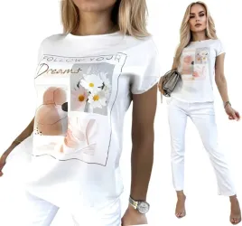 elegancka-bluzka-damska-na-lato-krotki-rekaw-blyszczacy-print