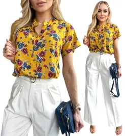 elegancka-bluzka-damska-wygodna-bawelniana-modny-print-kwiaty