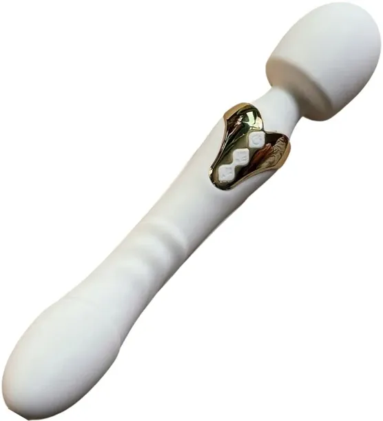 SEX MASAŻER ŁECHTACZKI WIBRATOR DWUSTRONNY MOCNY STYMULATOR DAMSKI 2W1