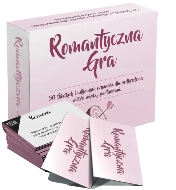 ROMANTYCZNA GRA EROTYCZNA KARCIANA DLA PAR TALIA