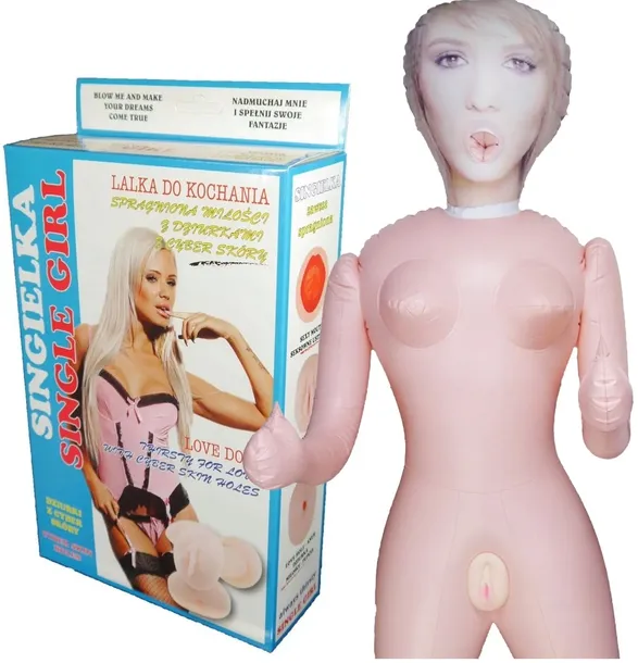 DMUCHANA SEX LALKA MIŁOŚCI CZARUJĄCA 3 OTWORY SPRAGNIONA SINGIELKA