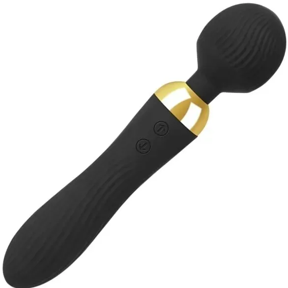 SEX MASAŻER WIBRATOR DAMSKI PODWÓJNY 2W1 STYMULATOR ŁECHTACZKI DLA PAR MOC