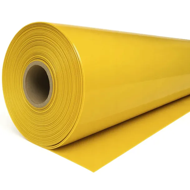 Folia paroizolacyjna żółta ochronna budowlana LDPE typ200 0,2mm 2x50m 100m²