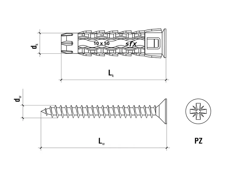 kolki-rozporowe-sfxp-6x40-kolek-rozporowy-100szt