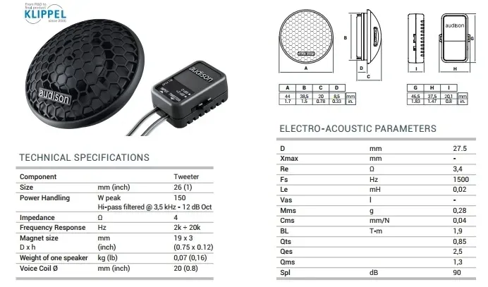 audison-ap1-tweetery-26mm-zwrotnice-stan-nowy-model-ap1