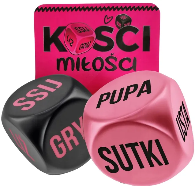 SEX GADŻET KOŚCI MIŁOŚCI DO GRY WSTĘPNEJ DLA PAR GRA KOSTKI PREZENT