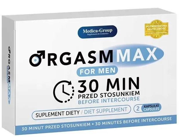 ORGASM MAX MOCNY WZWÓD DŁUGI SEX SILNA EREKCJA WZWÓD TABLETKI DLA PANÓW