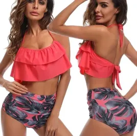 stroj-kapielowy-bikini-falbanka-zakrywajcy-wysoki-stan-majtek-s