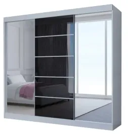 szafa-przesuwna-150x205-3d1l-biala-lacobel-czarny