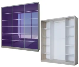 szafa-przesuwna-160-x-250-cm-3d-sonoma-lacobel-fioletowy-szafy-na-wymiar