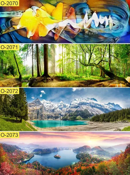 obraz-na-plotnie-panoramiczny-scienny-panorama-gor-mgla-drozka-120x40-tematyka-pejzaze