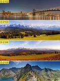 obraz-na-plotnie-panoramiczny-scienny-panorama-gor-mgla-drozka-120x40-stan-nowy-tematyka-pejzaze