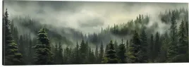 obraz-na-plotnie-do-salonu-sypialni-panoramiczny-las-mgla-natura-120x40