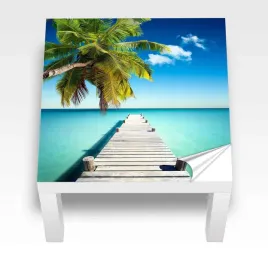 naklejka-na-stolik-ikea-lack-palma-pomost-molo-laminowana-55x55-cm