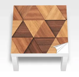 naklejka-na-stolik-ikea-lack-drewno-trojkaty-3d-laminowana-55x55-cm