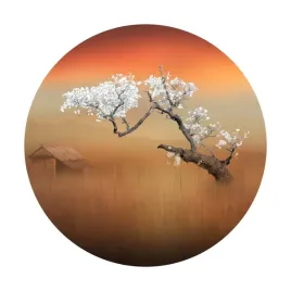 fototapeta-samoprzylepna-okragla-naklejka-scienna-sakura-drzewo-japonia