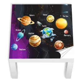 naklejka-na-stolik-ikea-dla-dzieci-kosmos-planety-laminowane-55x55-cm