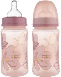 canpol-butelka-antykolkowa-gold-ze-smoczkiem-3m-240ml-35-240-pin-kwiaty